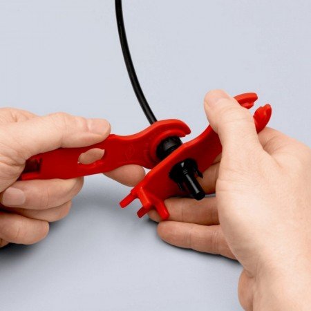 2 dalių veržliarakčių rinkinys KNIPEX MC4 jungtims-Veržliarakčiai-Rankiniai įrankiai-Knipex-irankiai-darbui