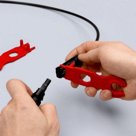 2 dalių veržliarakčių rinkinys KNIPEX MC4 jungtims-Veržliarakčiai-Rankiniai įrankiai-Knipex-irankiai-darbui