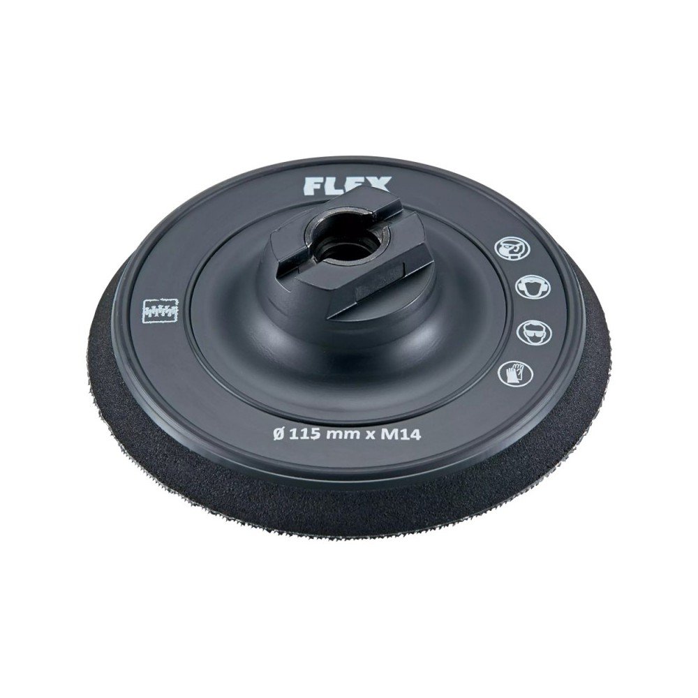 Velcro padas FLEX BP-M RE 115mm M14-Šlifavimo padai ir laikikliai-Šlifavimo įrankiai-FLEX Accessories-irankiai-darbui Velcro padas FLEX BP-M RE 115mm M14-Šlifavimo padai ir laikikliai-Šlifavimo įrankiai-FLEX Accessories-irankiai-darbui