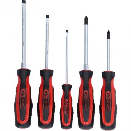 5 dalių atsuktuvų rinkinys KS TOOLS 159.0005-Atsuktuvų rinkiniai-Atsuktuvai-KsTools-irankiai-darbui