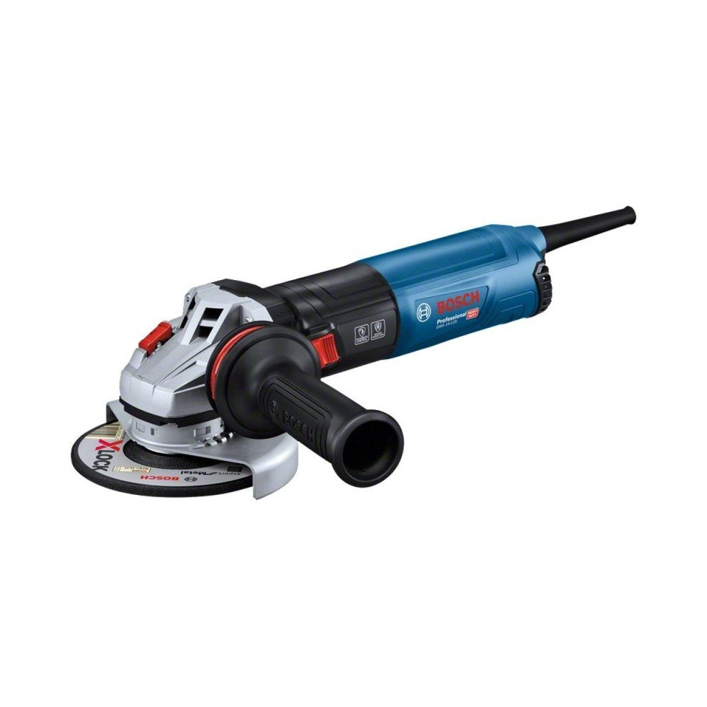 Kampinis šlifuoklis BOSCH GWS 14-125 1400W-Šlifavimo įrankiai-Elektriniai įrankiai-Bosch-irankiai-darbui