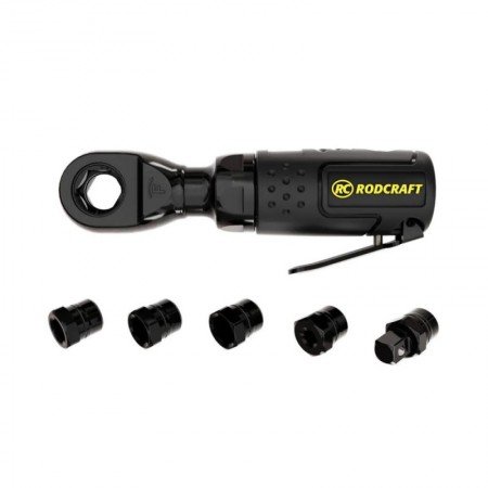 Pneumatinė terkšlė RODCRAFT 3202 1/4"-Pneumatiniai suktuvai, gręžtuvai ir veržliasukiai-Pneumatinė įranga-Rodcraft-irankiai-darb