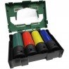 Smūginių galvų rinkinys HiKOKI 17/19/21/22mm-Galvutės, galvučių rinkiniai-Autoserviso įranga-HiKOKI Accessories-irankiai-darbui