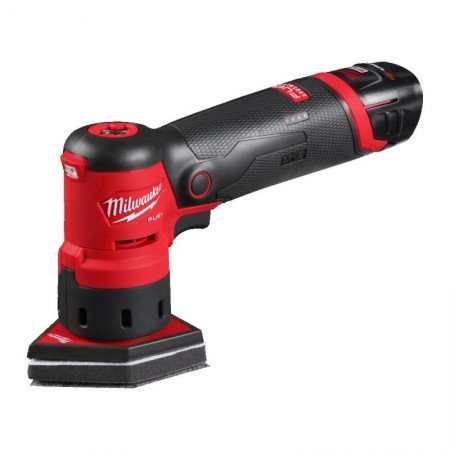 Akumuliatorinis vibracinis šlifuoklis MILWAUKEE M12 FDSS-422B-Akumuliatoriniai šlifuokliai-Akumuliatoriniai įrankiai-Milwaukee-i