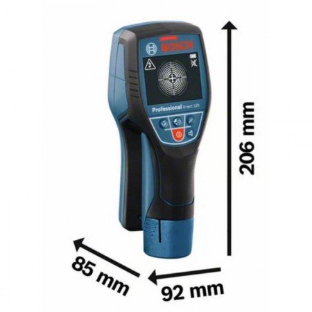 Sienos skeneris BOSCH D-tect 120-Kiti matavimo prietaisai-Matavimo įrankiai-Bosch-irankiai-darbui