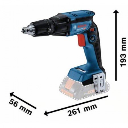 Juostinis suktuvas BOSCH GTB 18V-45 su priedais-Akumuliatoriniai suktuvai/gręžtuvai-Akumuliatoriniai suktuvai, gręžtuvai ir verž