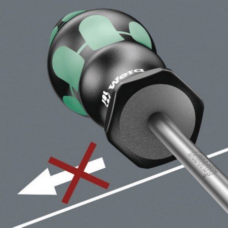 Kryžminis atsuktuvas WERA 355, PZ 0x80mm-Universalūs atsuktuvai-Atsuktuvai-Wera-irankiai-darbui