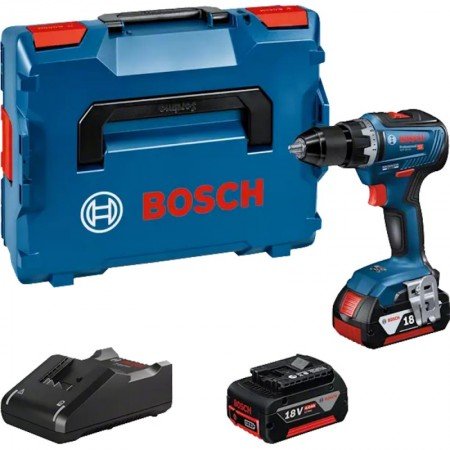 Akumuliatorinis suktuvas-gręžtuvas BOSCH GSR 18V-55-Akumuliatoriniai suktuvai, gręžtuvai ir veržliasukiai-Akumuliatoriniai įrank