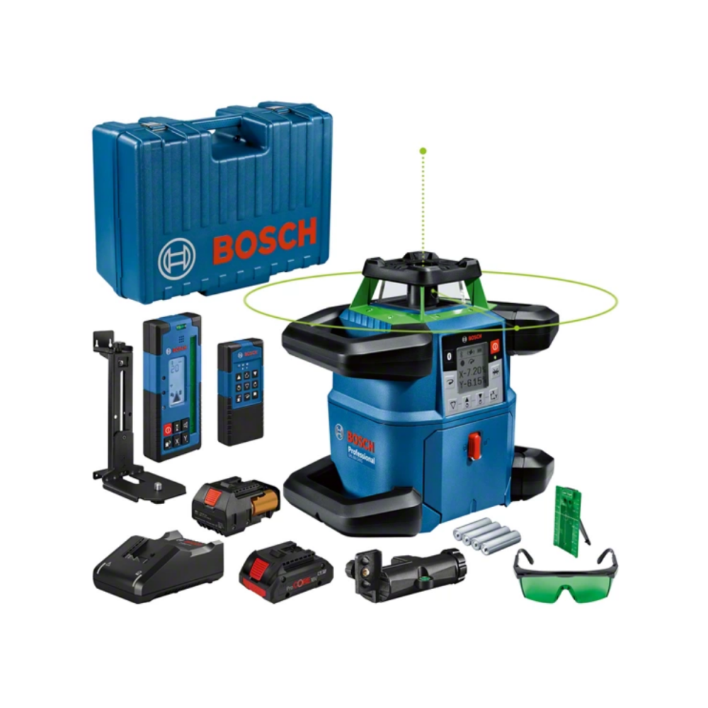 Rotacinis lazerinis nivelyras BOSCH GRL 650 CHVG, LR65 G-Nivelyrai-Matavimo įrankiai-Bosch-irankiai-darbui Rotacinis lazerinis nivelyras BOSCH GRL 650 CHVG, LR65 G-Nivelyrai-Matavimo įrankiai-Bosch-irankiai-darbui