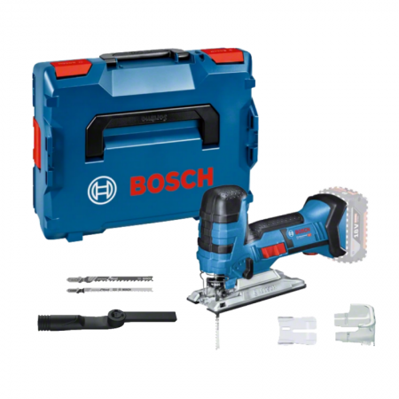 Akumuliatorinis siaurapjūklis BOSCH GST 18V-LI S-Akumuliatoriniai pjovimo įrankiai-Akumuliatoriniai įrankiai-Bosch-irankiai-darb