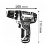 Akumuliatorinis suktuvas-gręžtuvas BOSCH GSR 12V-15-Akumuliatoriniai suktuvai/gręžtuvai-Akumuliatoriniai suktuvai, gręžtuvai ir 