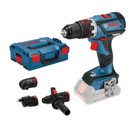 Akumuliatorinis suktuvas-gręžtuvas BOSCH GSR 18V-60 FC su priedais-Akumuliatoriniai suktuvai/gręžtuvai-Akumuliatoriniai suktuvai