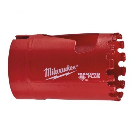 Deimantinė gręžimo karūna MILWAUKEE 38 mm-Deimantinės karūnos ir lėkštelės-Priedai įrankiams-Milwaukee Accessories-irankiai-darb