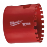 Deimantinė gręžimo karūna MILWAUKEE 51 mm-Deimantinės karūnos ir lėkštelės-Priedai įrankiams-Milwaukee Accessories-irankiai-darb