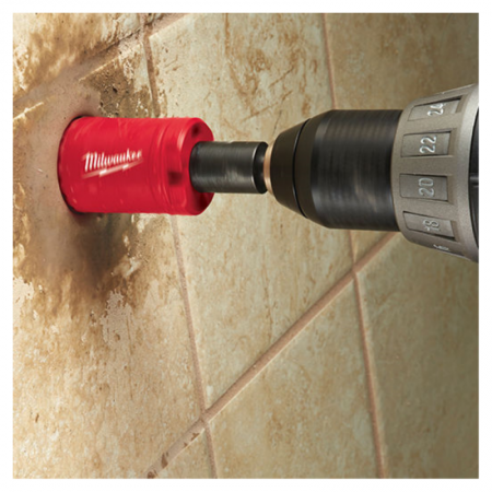 Deimantinė gręžimo karūna MILWAUKEE 51 mm-Deimantinės karūnos ir lėkštelės-Priedai įrankiams-Milwaukee Accessories-irankiai-darb