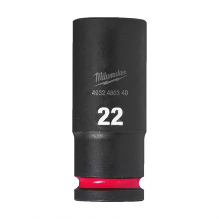 Ilga smūginė galva MILWAUKEE SHW 1/2" 8 mm-Galvutės, galvučių rinkiniai-Autoserviso įranga-Milwaukee Accessories-irankiai-darbui