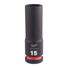 Ilga smūginė galva MILWAUKEE SHW 1/2" 11 mm-Galvutės, galvučių rinkiniai-Autoserviso įranga-Milwaukee Accessories-irankiai-darbu