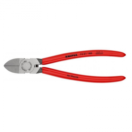 Kirpimo replės plastikui KNIPEX 7201180-Kirpimo replės-Replės-Knipex-irankiai-darbui