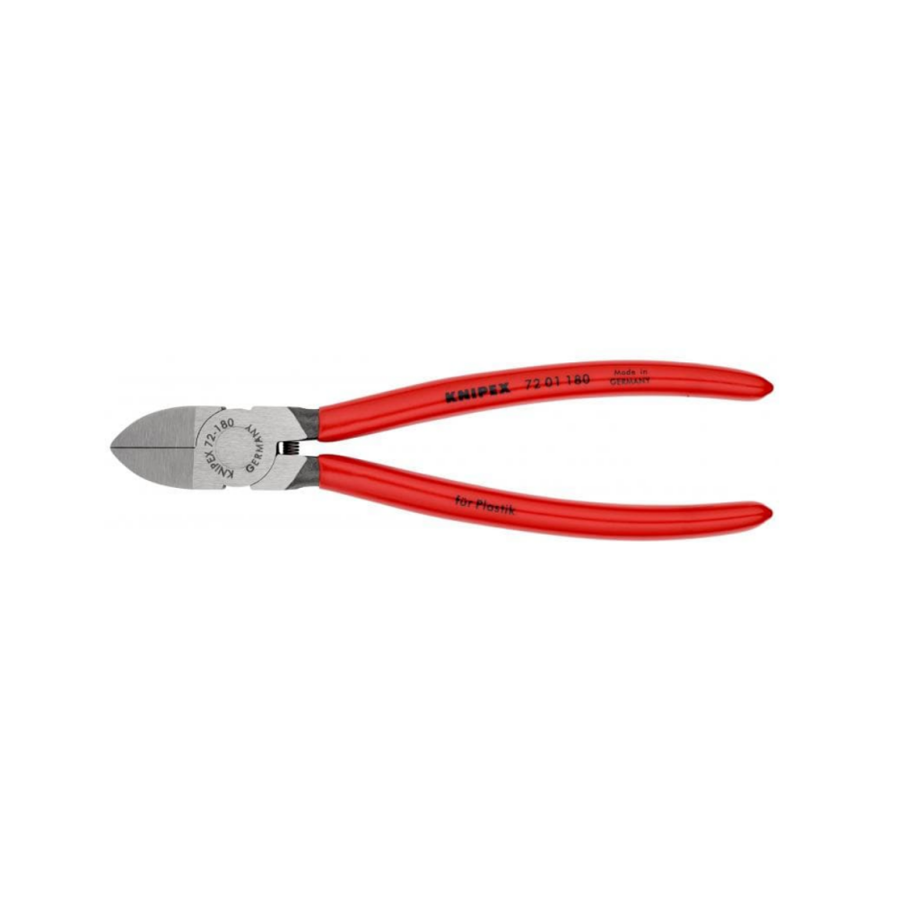 Kirpimo replės plastikui KNIPEX 7201180-Kirpimo replės-Replės-Knipex-irankiai-darbui Kirpimo replės plastikui KNIPEX 7201180-Kirpimo replės-Replės-Knipex-irankiai-darbui