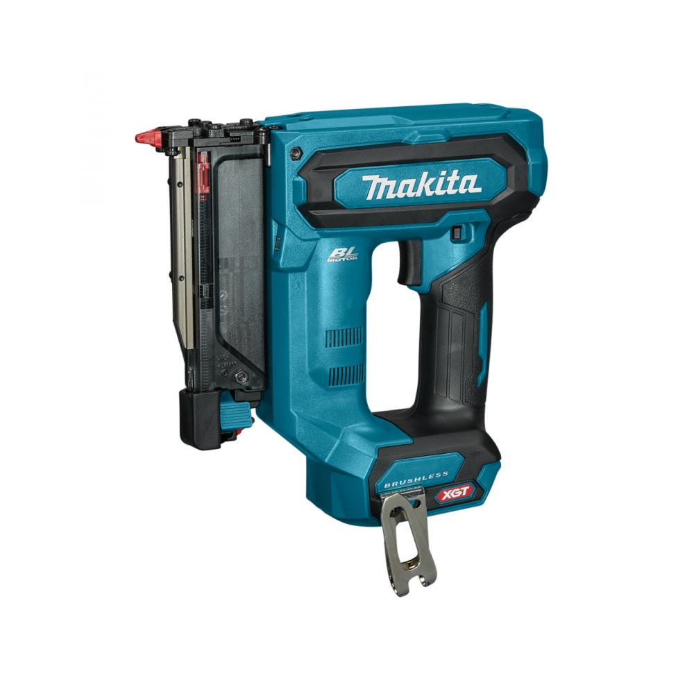 Akumuliatorinė smeigiakalė MAKITA PT001GZ 40V MAX XGT-Akumuliatoriniai kniedikliai, viniakalės-Akumuliatoriniai įrankiai-Makita 