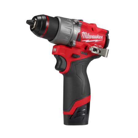 Akumuliatorinis smūginis gręžtuvas MILWAUKEE M12 FPD2-202X-Akumuliatoriniai smūginiai gręžtuvai-Akumuliatoriniai suktuvai, gręžt