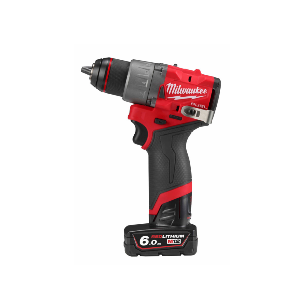Akumuliatorinis gręžtuvas MILWAUKEE M12 FDD2-602X-Akumuliatoriniai suktuvai/gręžtuvai-Akumuliatoriniai suktuvai, gręžtuvai ir ve