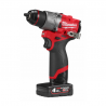 Akumuliatorinis gręžtuvas MILWAUKEE M12 FDD2-402X-Akumuliatoriniai suktuvai/gręžtuvai-Akumuliatoriniai suktuvai, gręžtuvai ir ve