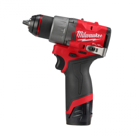 Akumuliatorinis gręžtuvas MILWAUKEE M12 FDD2-202X-Akumuliatoriniai suktuvai/gręžtuvai-Akumuliatoriniai suktuvai, gręžtuvai ir ve
