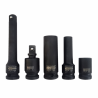 Ilgų ir trumpų smūginių galvų komplektas KS TOOLS 1/2", 40vnt.-Galvutės, galvučių rinkiniai-Autoserviso įranga-KsTools-irankiai-