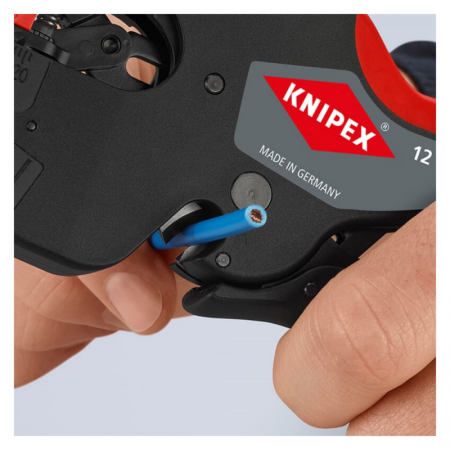 Antgalių presavimo replės KNIPEX 1272190-Antgalių presavimo replės-Replės-Knipex-irankiai-darbui
