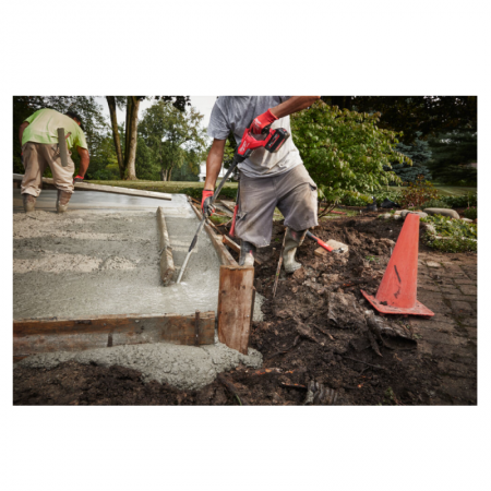 Akumuliatorinis giluminis vibratorius MILWAUKEE M18 FCVN12-0 1,2m-Giluminiai vibratoriai-Betono tankintuvai, vibrosistemos-Milwa