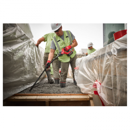 Akumuliatorinis giluminis vibratorius MILWAUKEE M18 FCVN12-0 1,2m-Giluminiai vibratoriai-Betono tankintuvai, vibrosistemos-Milwa
