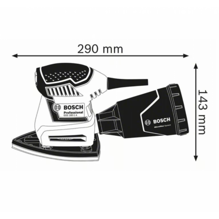 Multi vibracinis šlifuoklis BOSCH GSS 160-1 A-Šlifavimo įrankiai-Elektriniai įrankiai-Bosch-irankiai-darbui