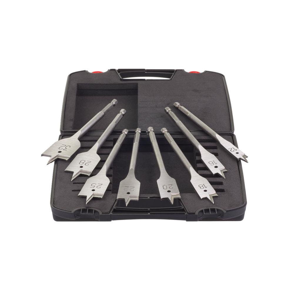 Plunksninių grąžtų rinkinys MILWAUKEE 152 mm-Plunksniniai medžio grąžtai-Medžio grąžtai, frezos-Milwaukee Accessories-irankiai-d