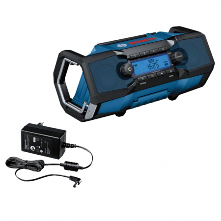 Radijo imtuvas su bluetooth BOSCH GPB 18V-2 C-Radijo imtuvai, kolonėlės-Akumuliatoriniai įrankiai-Bosch-irankiai-darbui