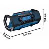 Radijo imtuvas su bluetooth BOSCH GPB 18V-2 C-Radijo imtuvai, kolonėlės-Akumuliatoriniai įrankiai-Bosch-irankiai-darbui
