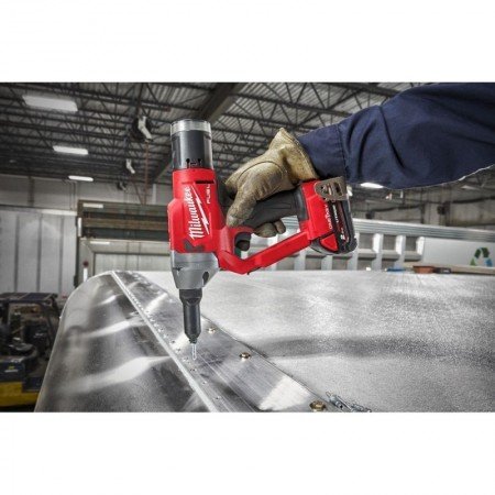 Akumuliatorinis kniediklis MILWAUKEE M18 ONEFPRT-202X-Akumuliatoriniai kniedikliai, viniakalės-Akumuliatoriniai įrankiai-Milwauk