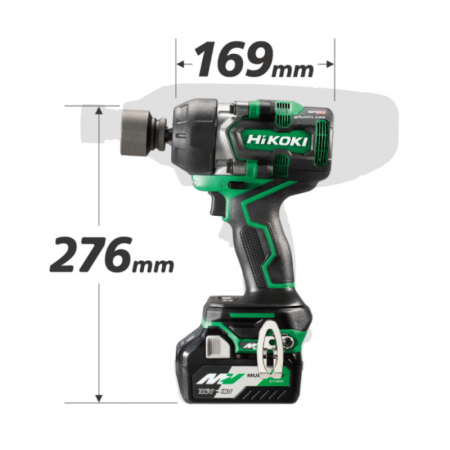 Akumuliatorinis smūginis veržliasukis HiKOKI WR36DE Multi Volt 36V/18V-Akumuliatoriniai smūginiai veržliasukiai-Akumuliatoriniai