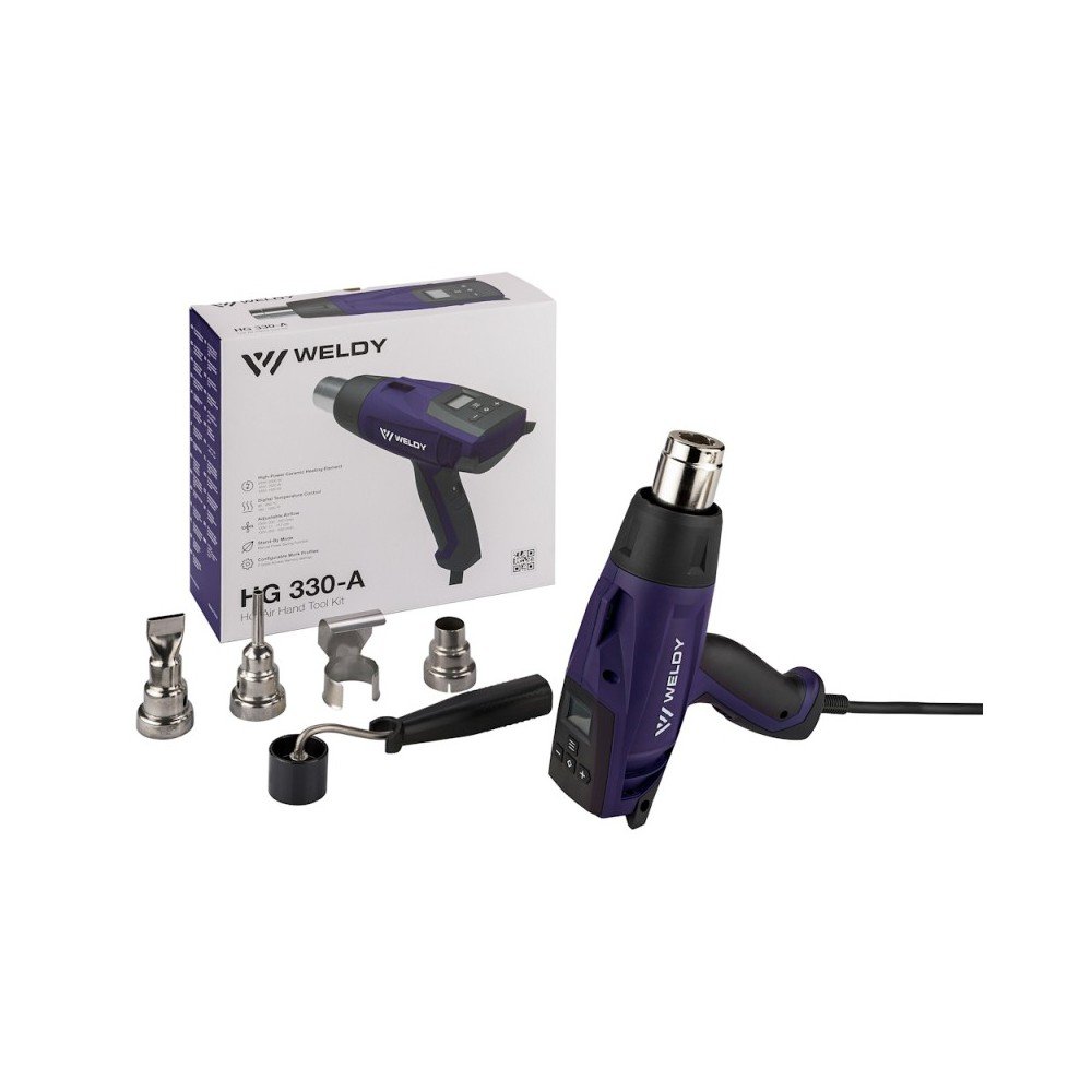 Rankinė orapūtė WELDY HG 330-A-Rankinės orapūtės-Termoplastikų apdorojimas-Weldy-irankiai-darbui Rankinė orapūtė WELDY HG 330-A-Rankinės orapūtės-Termoplastikų apdorojimas-Weldy-irankiai-darbui