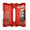 Universalių grąžtų rinkinys MILWAUKEE 1/4 hex, 8vnt-Įvairūs metalo grąžtai-Metalo grąžtai, frezos-Milwaukee Accessories-irankiai