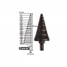 Pakopinis grąžtas MILWAUKEE 6-40mm-Pakopiniai vamzdžių ir lakštų grąžtai-Metalo grąžtai, frezos-Milwaukee Accessories-irankiai-d