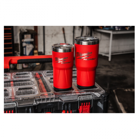 Puodelis MILWAUKEE PACKOUT 887ml-Kiti aksesuarai-Aksesuarai-Milwaukee Accessories-irankiai-darbui