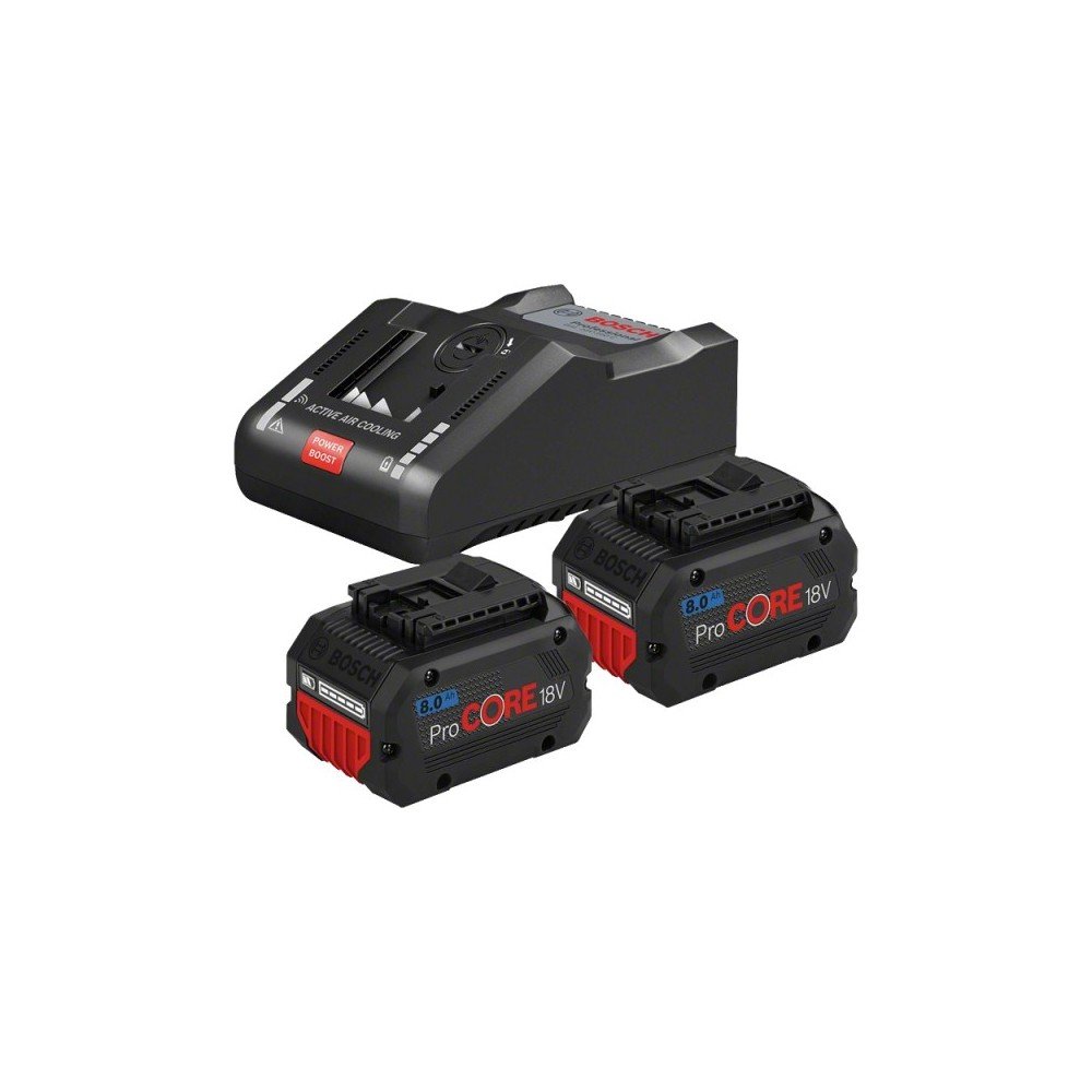 Akumuliatorių ir įkroviklio komplektas BOSCH GBA ProCORE 18V 8,0Ah-Įrankių akumuliatoriai ir jų priedai-Akumuliatoriniai įrankia Akumuliatorių ir įkroviklio komplektas BOSCH GBA ProCORE 18V 8,0Ah-Įrankių akumuliatoriai ir jų priedai-Akumuliatoriniai įrankia