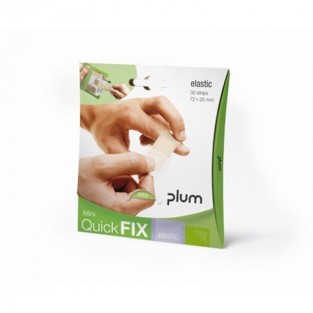 Pleistrai PLUM QuickFix Mini Elastic 30vnt.-Pleistrai-Higienos priemonės-Plum-irankiai-darbui