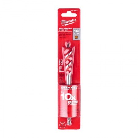 Medžio grąžtas MILWAUKEE Speed feed, 165mm Ø 20,0 mm-Spiraliniai medžio grąžtai-Medžio grąžtai, frezos-Milwaukee Accessories-ira