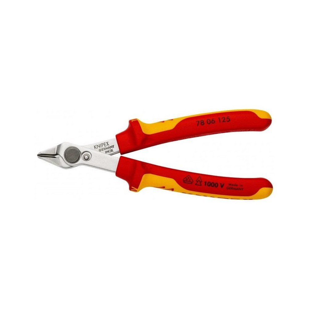 Kirpimo replės KNIPEX Super Knips VDE 7806125-Kirpimo replės-Replės-Knipex-irankiai-darbui Kirpimo replės KNIPEX Super Knips VDE 7806125-Kirpimo replės-Replės-Knipex-irankiai-darbui