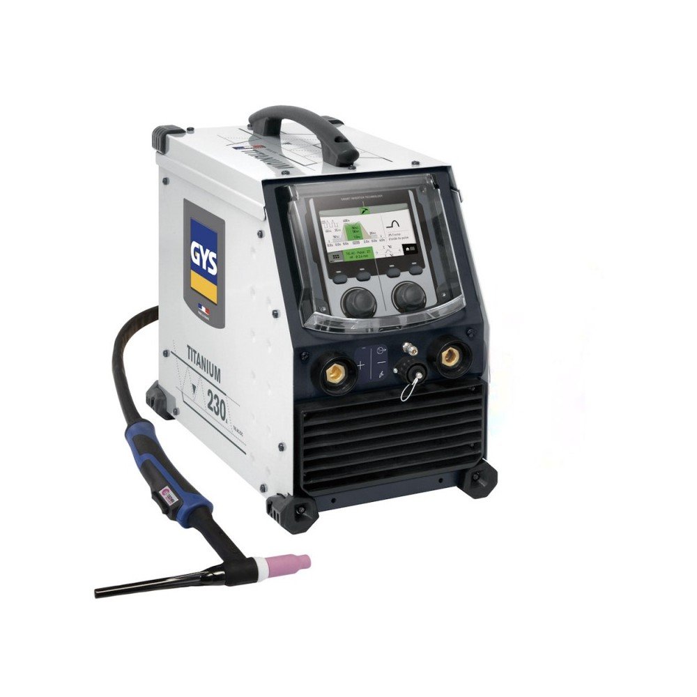 Suvirinimo aparatas GYS TIG Titanium 230 AC/DC-Suvirinimo aparatai-Suvirinimo įrenginiai ir reikmenys-GYS-irankiai-darbui Suvirinimo aparatas GYS TIG Titanium 230 AC/DC-Suvirinimo aparatai-Suvirinimo įrenginiai ir reikmenys-GYS-irankiai-darbui