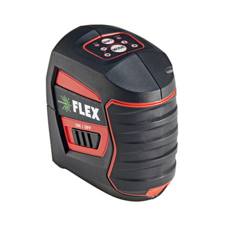 Kryžminis lazerinis nivelyras FLEX ALC 2/1-G/R-Nivelyrai-Matavimo įrankiai-FLEX-irankiai-darbui