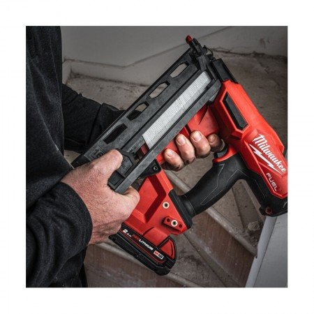 Smeigiakalė MILWAUKEE M18 FN16GA-0X-Akumuliatoriniai kniedikliai, viniakalės-Akumuliatoriniai įrankiai-Milwaukee-irankiai-darbui