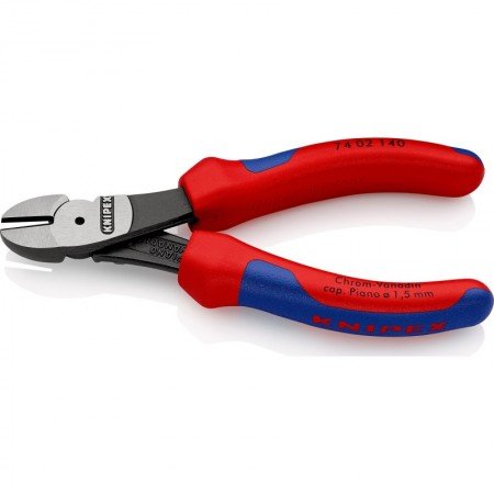 Didelės svertinės jėgos kirpimo replės KNIPEX 7402140-Kirpimo replės-Replės-Knipex-irankiai-darbui
